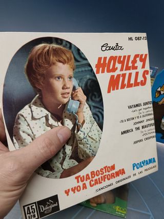 Lote 6 eps, vinilos, discos 7", infantiles, La pandilla, villancicos, El ratón cotolito...