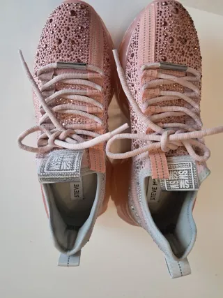 Zapatillas Steve Madden Lentejuelas Rosa Talla 37