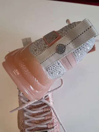 Zapatillas Steve Madden Lentejuelas Rosa Talla 37