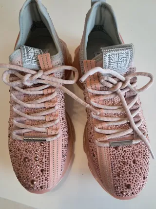 Zapatillas Steve Madden Lentejuelas Rosa Talla 37