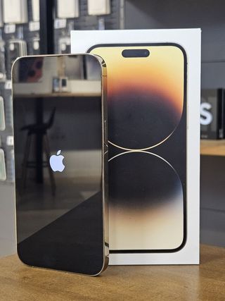 IPHONE 14 PRO MAX 256GB DORADO BATE. 100%