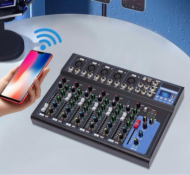 Mesa de mezclas 7 canales