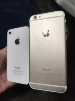 iPhone 6 Dorado y Blanco para piezas