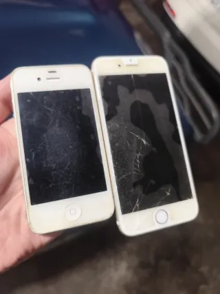 iPhone 6 Dorado y Blanco para piezas