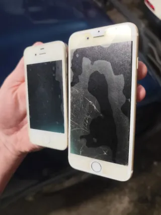 iPhone 6 Dorado y Blanco para piezas