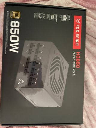 Fuente Alimentación Fox Spirit HG850 ATX 3 80 PLUS