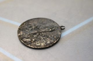 Antigua y rara Medalla XIX Centenario de La Virgen del Pilar de Zaragoza