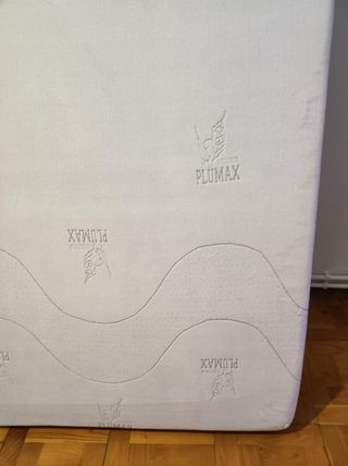 Colchón HR Visco Plumax 105x190 cm impecable