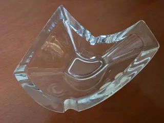 Cenicero de cristal Bohemia 24% PbO