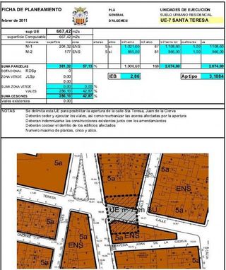 Terreno en venta en Algemesí