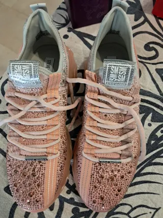 Zapatillas Steve Madden Brillantes Rosa Talla 39