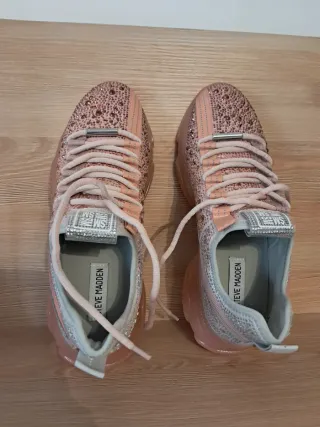 Zapatillas Steve Madden Brillantes Rosa Talla 39