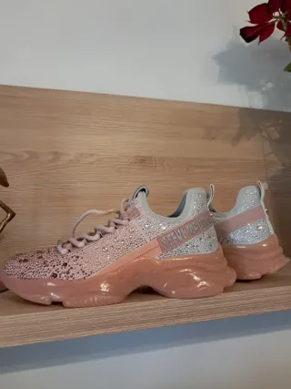 Zapatillas Steve Madden Brillantes Rosa Talla 39