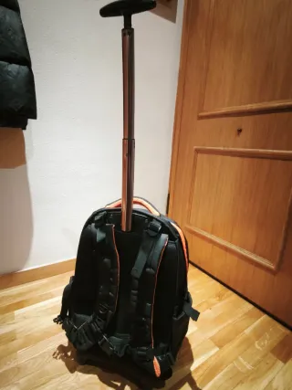 Mochila portátil negra
