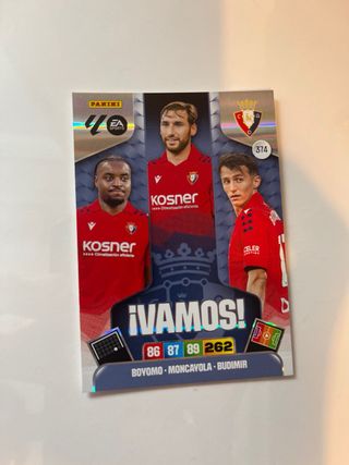 Cartas Panini Adrenalyn XL ¡VAMOS!