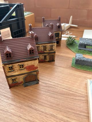 Lotto 15mm houses flames of war scenery
