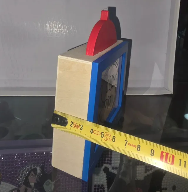 Topolino deposito zio paperone salvadanaio legno