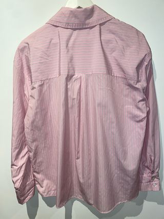 Camisa rosa pastel Primark volantes