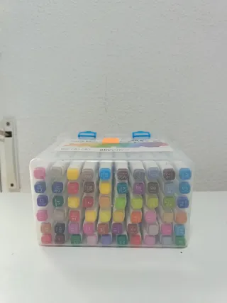 Pack 60 Rotuladores Aqua Marker Einhorn