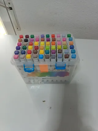 Pack 60 Rotuladores Aqua Marker Einhorn