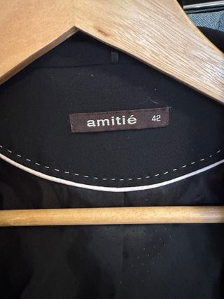 Americana negra Amitié Talla 42