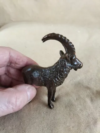 Figura Vintage Bronce Íbice