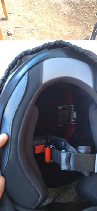 Casco Moto LS2 Rosa y Negro Talla S