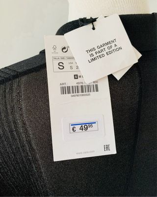 Vestido Zara NUEVO Ed. limitada T/S-M