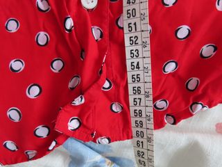 American Vintage lunares retro blusa manga corta