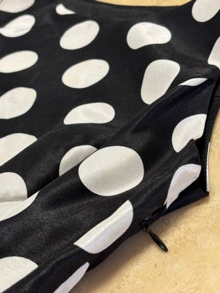 Vestido lunares fiesta C&A