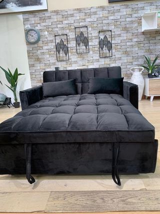Sofá Cama Hana 135cm Negro