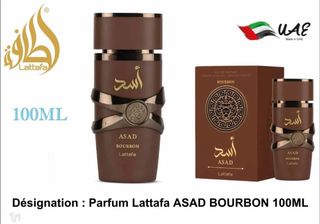 Perfume Lattafa Asad Bourbon 100ml