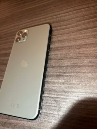 iPhone 11 Pro Max Gris/Verde
