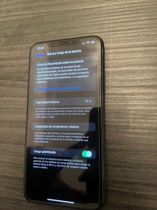 iPhone 11 Pro Max Gris/Verde