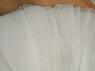 Cancán blanco de tul