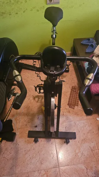 Bicicleta de Spinning Negra