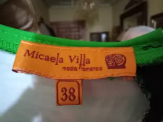 Vestido Flamenca Flores Feria