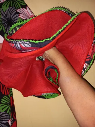 Vestido Flamenca Flores Feria