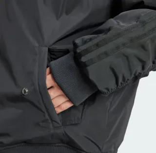 Chaqueta Bomber Adidas Oversize Negra