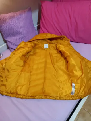 Piumino bambina giallo 10/11 anni