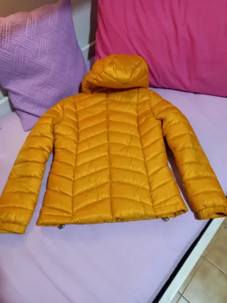 Piumino bambina giallo 10/11 anni