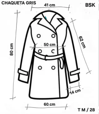 Abrigo BSK Lana T M / 38