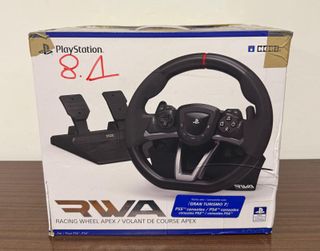 Volante Hori RWA APEX con Pedaliera Nero