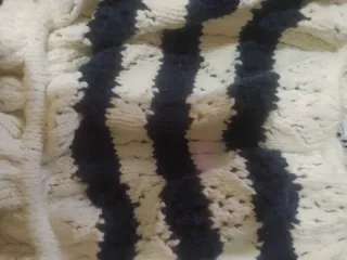 Top Zara rayas blanco y azul