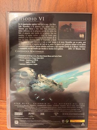 Star Wars VI: El Retorno del Jedi DVD