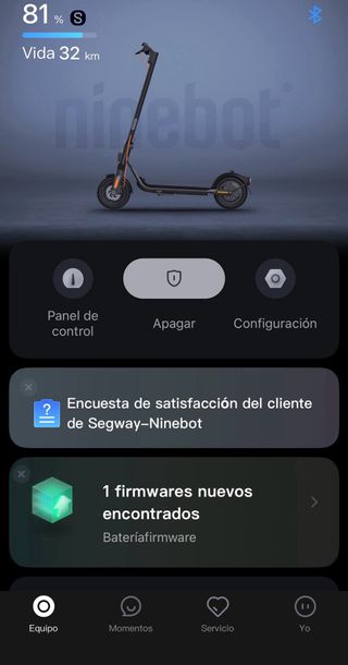 Patinete Ninebot Kickscooter F2 Pro