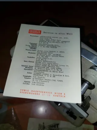 Cámara de video antigua