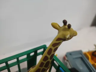 Playmobil 4855 zoo Coche y Remolque Jirafa