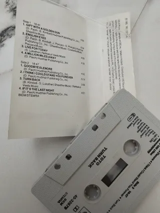 Toto – Turn Back - 1981 MC musicassetta