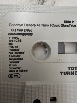 Toto – Turn Back - 1981 MC musicassetta